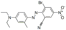 CAS 登录号：93805-39-1， 3-溴-2-[[4-(二乙基氨基)邻甲苯基]偶氮]-5-硝基苯甲腈