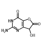CAS 登录号：938174-06-2， 2-氨基-7-羟基呋喃并[3,2-d]嘧啶-4,6(3H,7H)-二酮