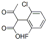 CAS 登录号：93839-18-0， 2-乙酰基-2-(2-氯-6-氟苯基)乙酸