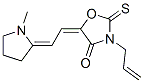 CAS 登录号：93839-23-7， 3-烯丙基-5-[(1-甲基吡咯烷-2-亚基)乙亚基]-2-硫代恶唑烷-4-酮