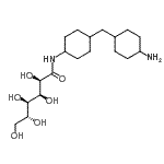 CAS 登录号：93840-52-9， (2R,3S,4R,5R)-N-{4-[(4-氨基环己基)甲基]环己基}-2,3,4,5,6-五羟基己酰胺