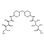 CAS 登录号:93840-53-0, (2R,3S,4R,5R,2'R,3'S,4'R,5'R)-N,N'-(亚甲基二-4,1-环己烷二基)二(2,3,4,5,6-五羟基己酰胺)