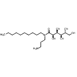 CAS 登录号：93840-55-2， (2R,3S,4R,5R)-N-(3-氨基丙基)-N-癸基-2,3,4,5,6-五羟基己酰胺