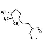 CAS 登录号：93840-83-6， 2-乙基-4-(2,2,3-三甲基环戊基)丁醛