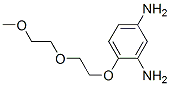 CAS 登录号：93841-27-1， 4-[2-(2-甲氧基乙氧基)乙氧基]苯-1,3-二胺
