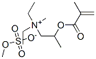 CAS#: 93842-88-7， Diethylmethyl(2-((2-Methyl-1-Oxoallyl)Oxy)Propyl)Ammonium Methyl Sulphate