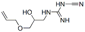 CAS 登录号：93842-96-7， N-氰基-N'-[2-羟基-3-(烯丙基氧基)丙基]胍
