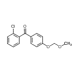 CAS 登录号：938458-62-9， (2-氯苯基)[4-(甲氧基甲氧基)苯基]甲酮