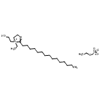 CAS#: 93857-12-6， 1-Ethyl-1-(2-hydroxyethyl)-2-pentadecyl-4,5-dihydro-1H-imidazol-1-ium ethyl sulfate