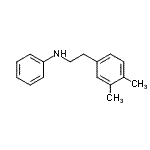 CAS 登录号：93858-52-7， N-[2-(3,4-二甲基苯基)乙基]苯胺