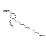 CAS 登录号：93859-04-2， 1-十二烷基-2,4-二异氰酸苯