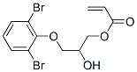 CAS 登录号:93859-16-6, 3-(2,6-二溴苯氧基)-2-羟基丙基丙烯酸酯