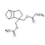 CAS 登录号：93893-14-2， [3-(乙酰氧基甲基)三环[5.2.1.0<sup>2,6</sup>]癸-3-基]甲基丙烯酸酯