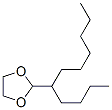CAS 登录号：93893-48-2， 2-(1-丁基庚基)-1,3-二恶烷