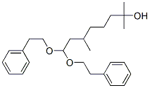 CAS 登录号：93894-29-2， 2,6-二甲基-8,8-二(2-苯基乙氧基)-2-辛醇