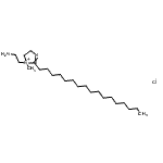 CAS 登录号:93917-85-2, 1-(2-氨基乙基)-2-十七烷基-1-甲基-4,5-二氢-1H-咪唑-1-鎓氯化物