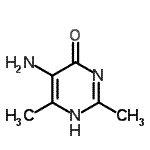 CAS 登录号：93933-83-6， 5-氨基-2,6-二甲基-4-嘧啶醇