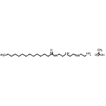 CAS#: 93942-06-4， N-[2-({2-[(2-Aminoethyl)amino]ethyl}amino)ethyl]tetradecanamide acetate (1:1)