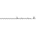 CAS 登录号：93942-17-7， N-(2-{[2-({2-[(2-氨基乙基)氨基]乙基}氨基)乙基]氨基}乙基)十六烷酰胺乙酸酯(1:1)