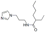 CAS 登录号：93962-76-6， 2-乙基-N-[3-(1H-咪唑-1-基)丙基]己酰胺