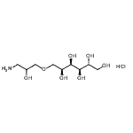 CAS 登录号：93963-67-8， 1-O-(3-氨基-2-羟基丙基)-D-山梨糖醇盐酸盐(1:1)