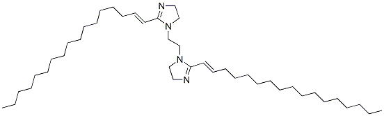 CAS 登录号：93963-91-8， 1,1'-(1,2-乙二基)二[4,5-二氢-2-(十七碳烯基)-1H-咪唑