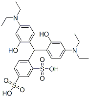 CAS#: 93964-54-6， 4-[Bis[4-(Diethylamino)-2-Hydroxyphenyl]Methyl]Benzene-1,3-Disulphonic Acid