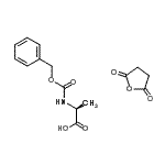 CAS 登录号：93964-71-7， N-[(苄氧基)羰基]-L-丙氨酸-二氢-2,5-呋喃二酮(1:1)