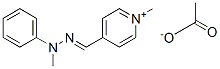 CAS#: 93981-00-1， 1-Methyl-4-[(Methylphenylhydrazono)Methyl]Pyridinium Acetate