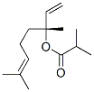 CAS 登录号:94022-07-8, (R)-1,5-二甲基-1-乙烯己-4-烯基异丁酸酯
