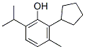 CAS 登录号：94022-21-6， 2-环戊基-6-异丙基间甲酚