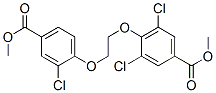 CAS 登录号：94023-74-2， 3,5-二氯-4-[2-[2-氯-4-(甲氧基羰基)苯氧基]乙氧基]苯甲酸甲酯