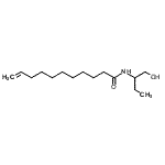 CAS 登录号：94023-78-6， N-(1-羟基-2-丁炔基)-10-十一碳烯酰胺