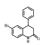 CAS 登录号：94025-76-0， 6-溴-4-苯基-3,4-二氢-2(1H)-喹啉酮