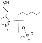 CAS 登录号:94030-99-6, 2-(二甲基庚基)-4,5-二氢-1-(2-羟基乙基)-3-甲基-1H-咪唑鎓硫酸甲酯盐