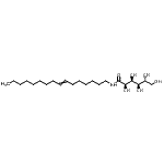 CAS 登录号:94070-88-9, (2R,3S,4R,5R)-N-(7-十六碳烯-1-基)-2,3,4,5,6-五羟基己酰胺