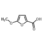 结构式 CAS# 94084-62-5, 5-甲氧基-2-糠酸