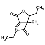 CAS 登录号：94088-20-7， 乙基2-乙基-3-甲基-4,5-二氧代四氢-3-呋喃羧酸酯