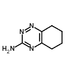 结构式 CAS# 94103-64-7, 5,6,7,8-四氢-1,2,4-苯并三嗪-3-胺