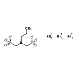 CAS#: 94107-78-5， P,P'-[(propylimino)bis(methylene)]bis-Phosphonate ammonium salt (1:3)