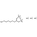 CAS#: 94107-81-0， P,P'-[(heptylimino)bis(methylene)]bis-Phosphonate ammonium salt (1:3)