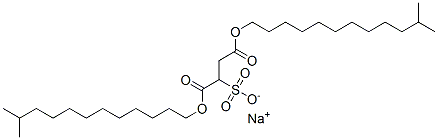 CAS 登录号：94134-87-9， 1,4-双(11-甲基十二烷基) 2-磺酸基琥珀酸酯钠
