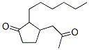 CAS 登录号：94135-11-2， 2-己基-3-(2-氧代丙基)环戊烷-1-酮