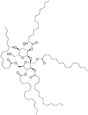 CAS 登录号：94139-16-9， 蔗糖五肉豆蔻酸酯