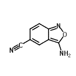 CAS 登录号：94144-41-9， 3-氨基-2,1-苯并恶唑-5-甲腈