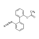 CAS 登录号：94158-06-2， 2'-叠氮基-2-联苯基乙酸酯