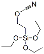 CAS 登录号：94158-45-9， 2-(三乙氧基硅烷基)乙基氰酸酯