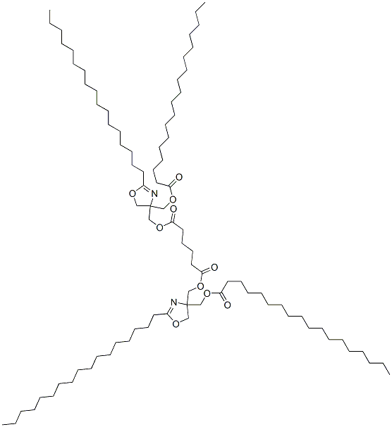 CAS#: 94159-97-4， Bis[[2-Heptadecyl-4,5-Dihydro-4-[[(1-Oxooctadecyl)Oxy]Methyl]Oxazol-4-Yl]Methyl] Adipate