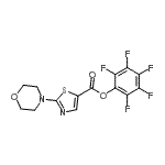 CAS 登录号：941716-88-7， 五氟苯基2-(4-吗啉基)-1,3-噻唑-5-羧酸酯