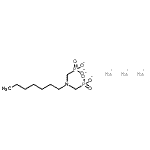 CAS 登录号：94199-73-2， 三钠N,N-二(膦酸基甲基)庚烷-1-胺
